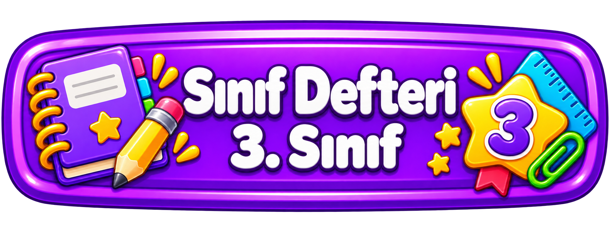 3. Sınıf Defteri