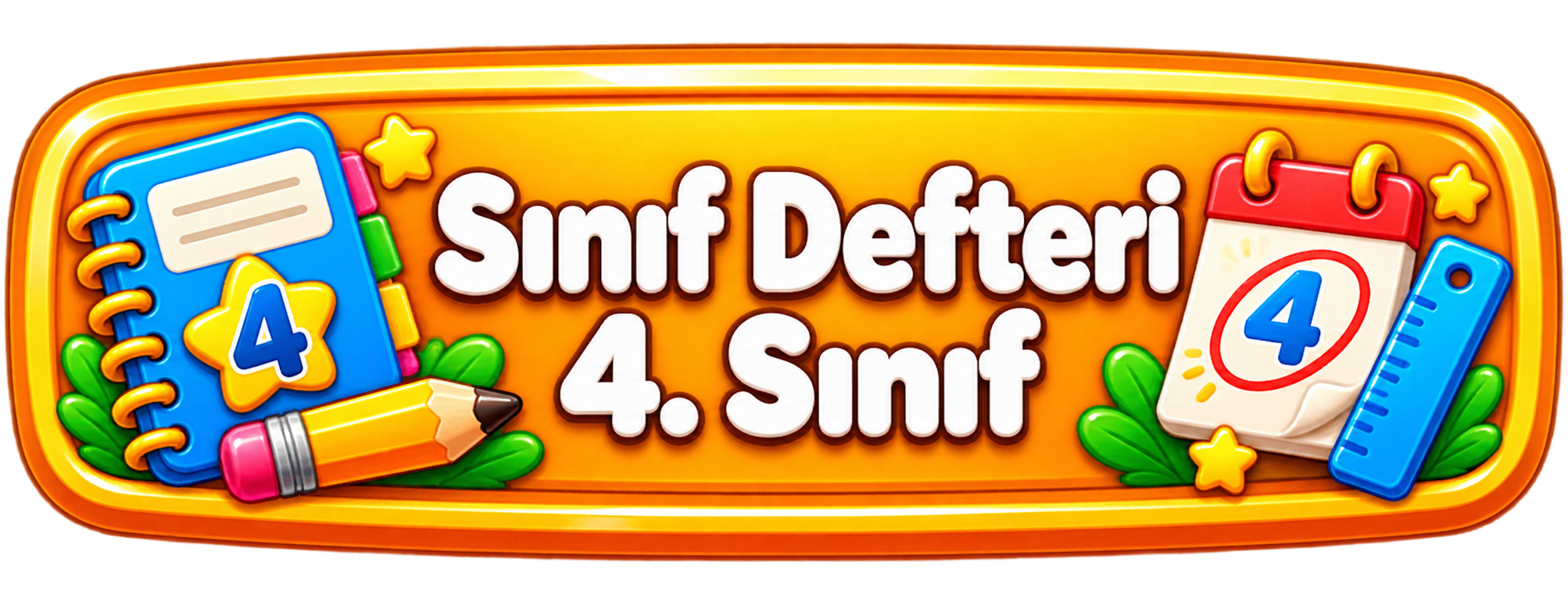 4. Sınıf Defteri