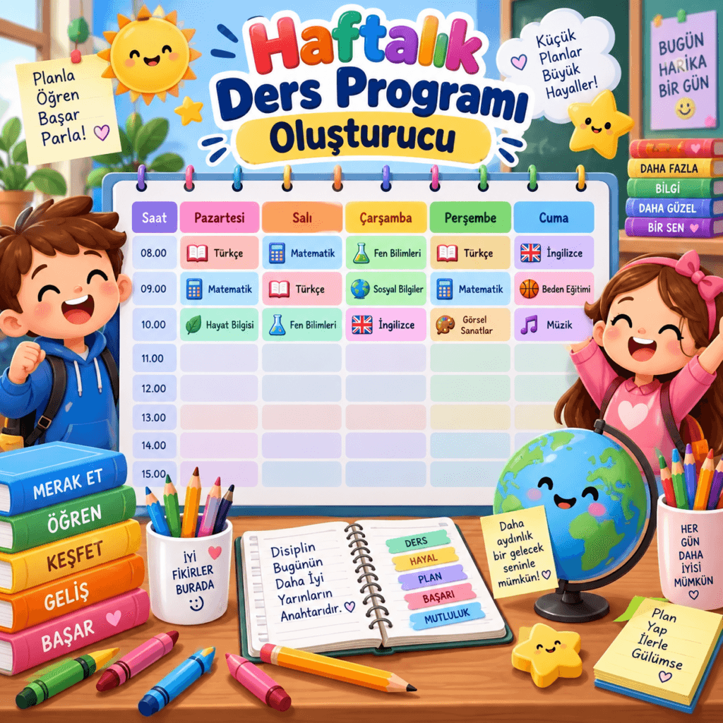 Ders Programı Oluşturucu